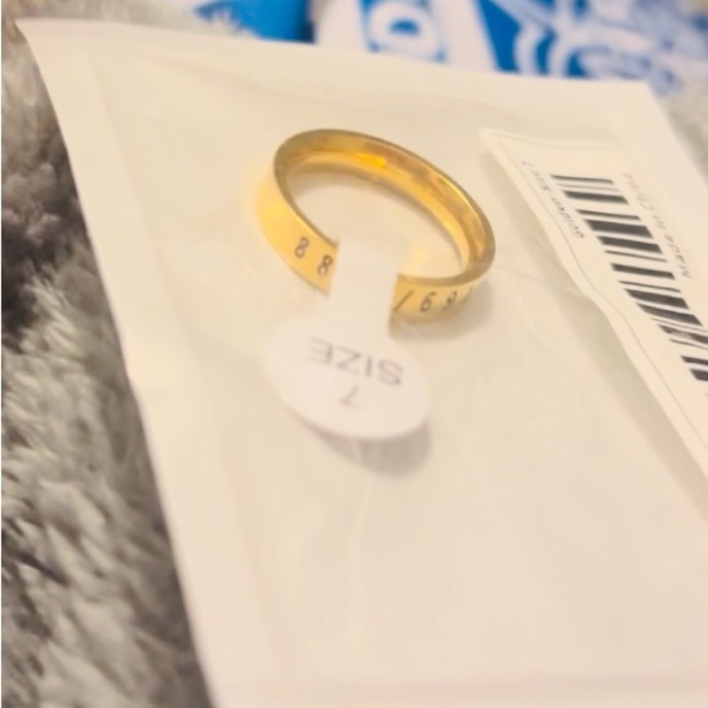 NEW DIVINE PROTECTION &  DOORS OPEN SUCCESS SZ 7 GRABOVOI CODE RING RARE 1 of 1